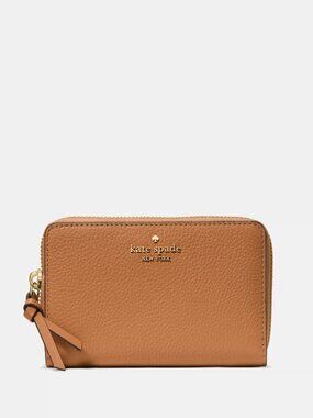 New Kate Spade Knott Medium Wallet Pebble Leather Bungalow